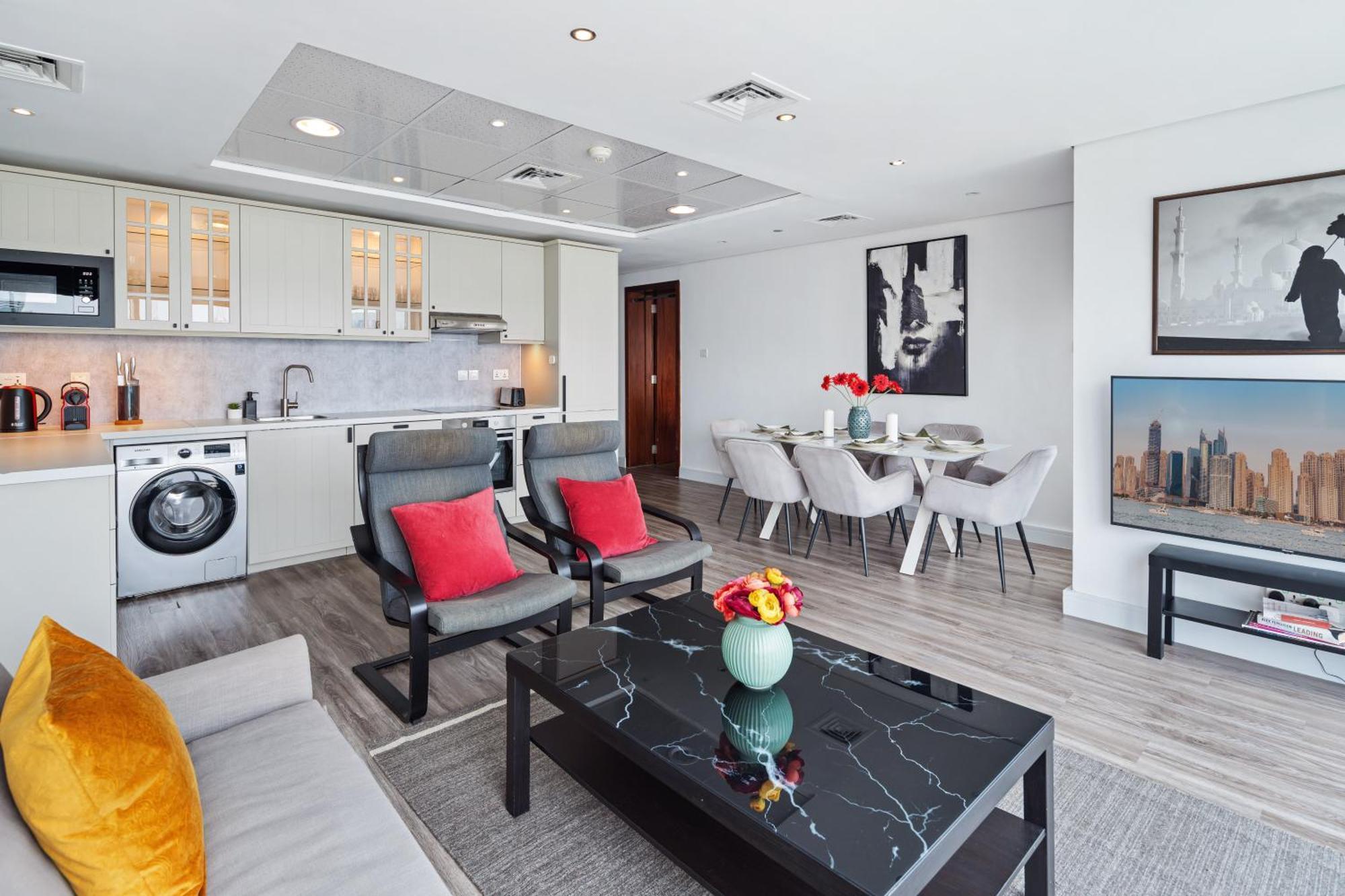 La Buena Vida: Panoramic Lake View Condo Near Dubai JLT Metro Exterior photo
